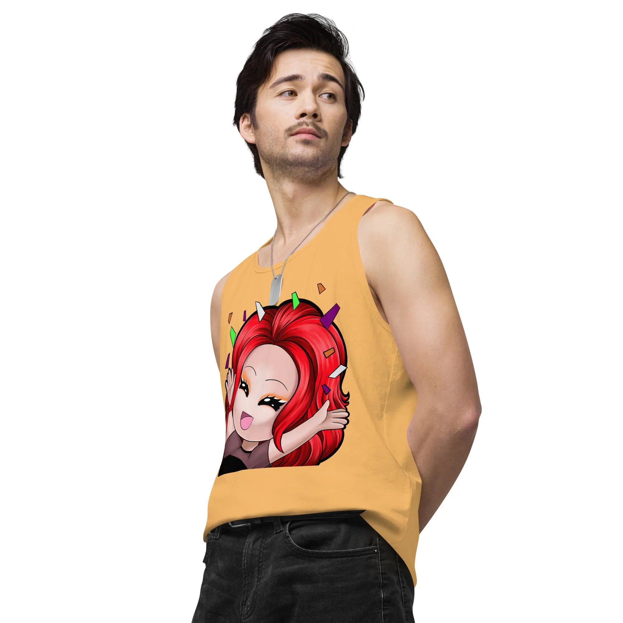 Mizz Ladasha CheerFull Men’s premium tank top