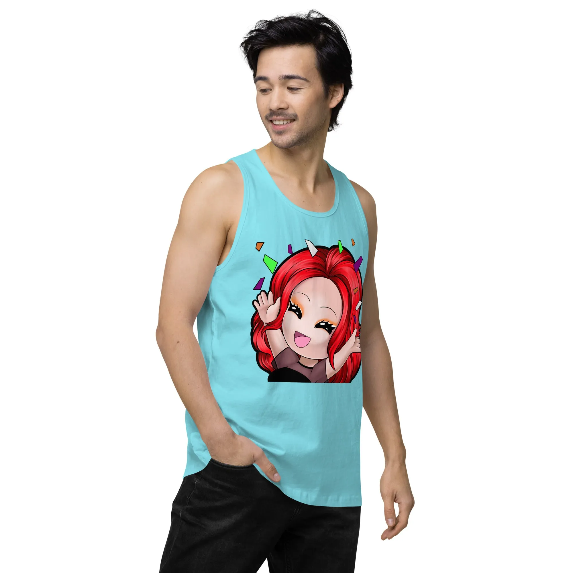 Mizz Ladasha CheerFull Men’s premium tank top