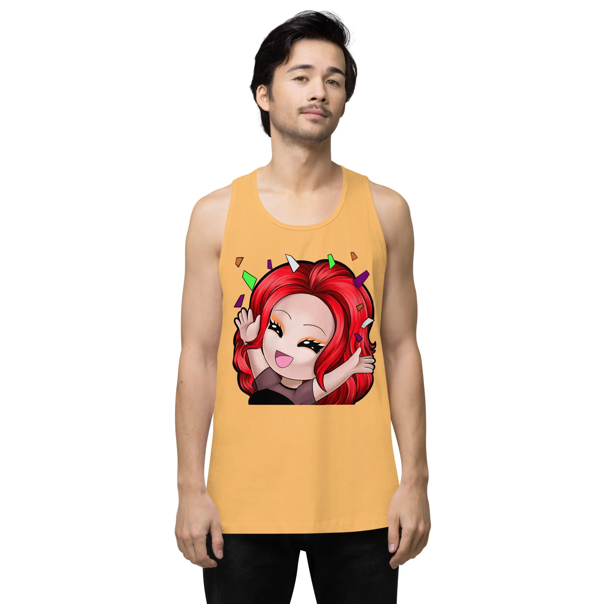 Mizz Ladasha CheerFull Men’s premium tank top