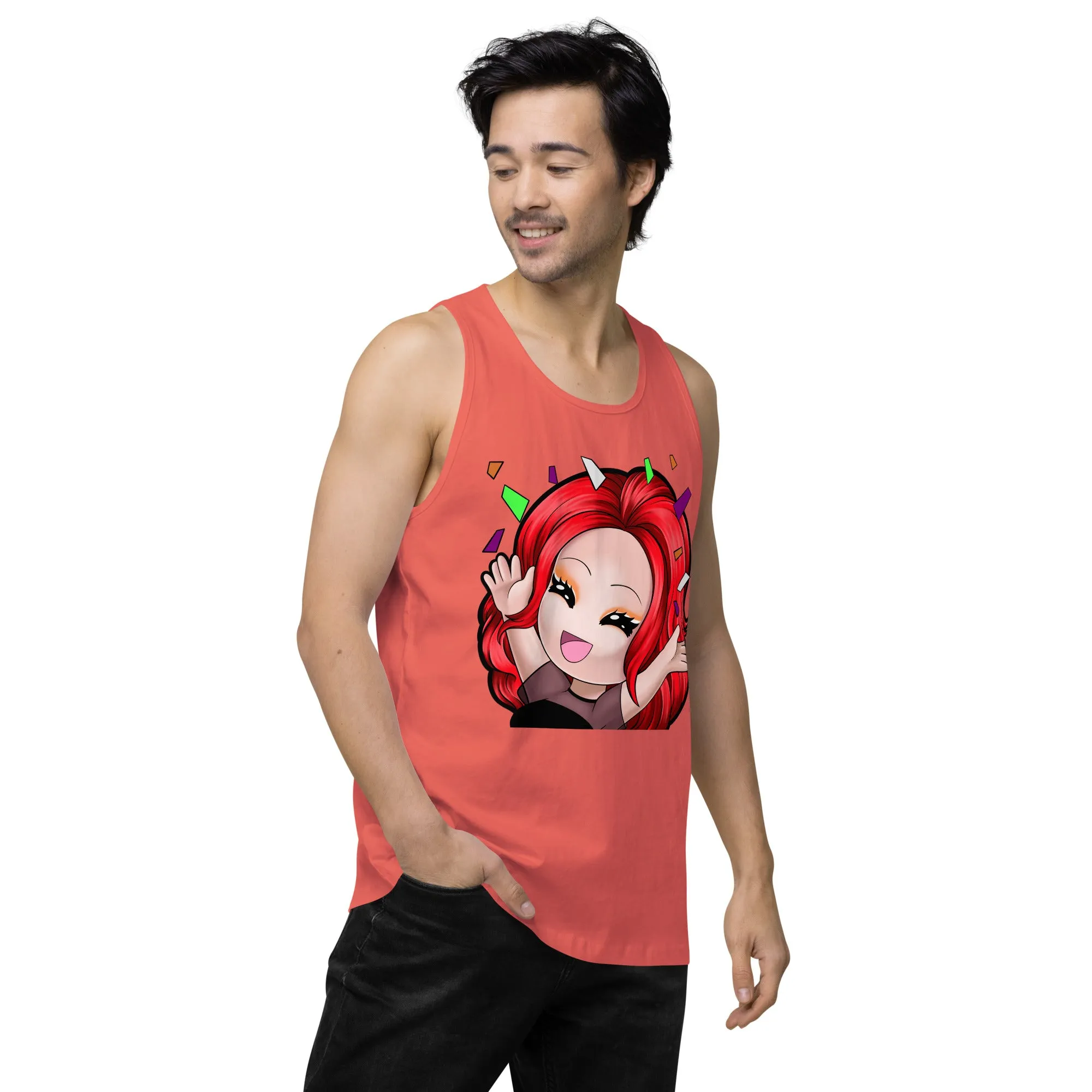 Mizz Ladasha CheerFull Men’s premium tank top