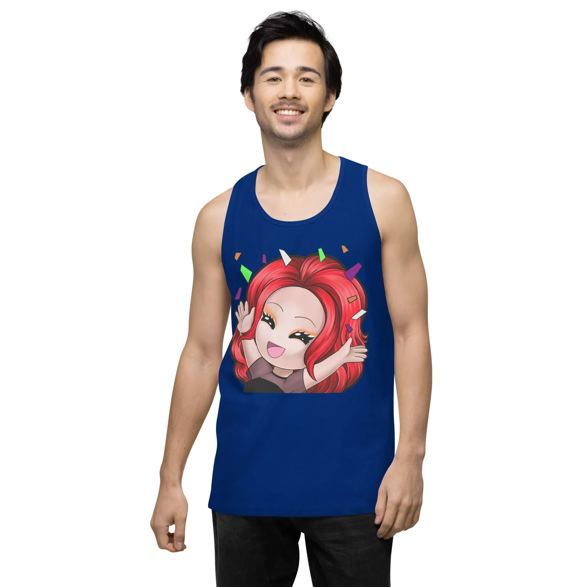 Mizz Ladasha CheerFull Men’s premium tank top