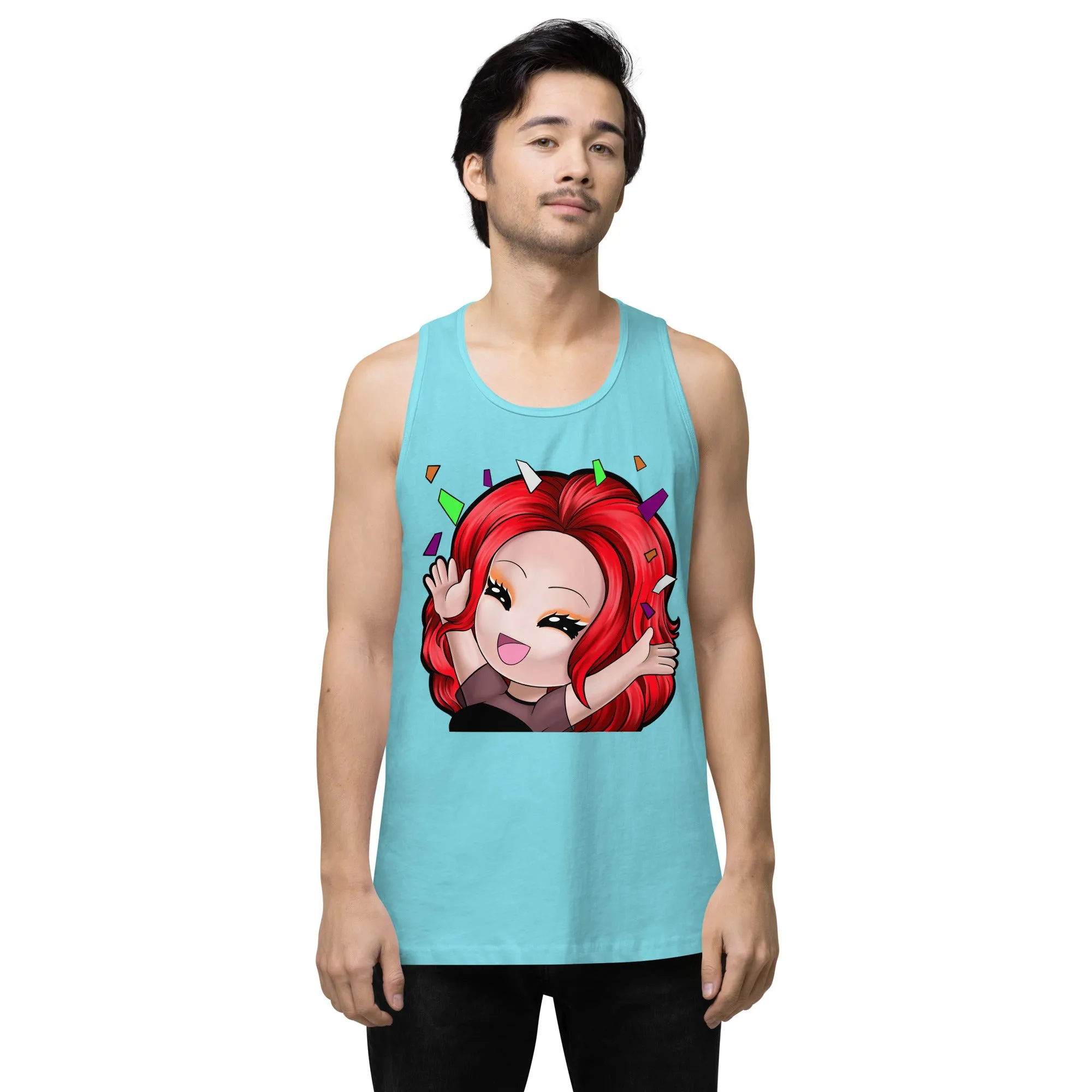 Mizz Ladasha CheerFull Men’s premium tank top