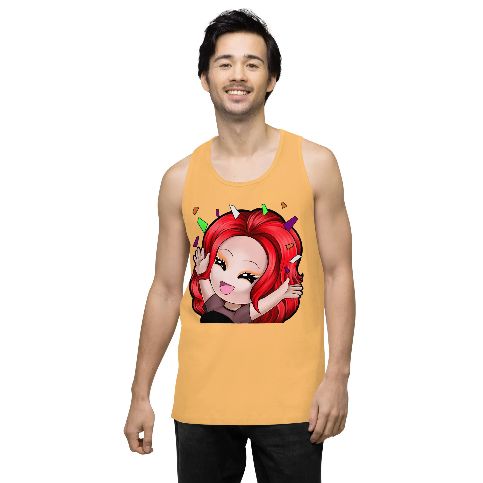 Mizz Ladasha CheerFull Men’s premium tank top