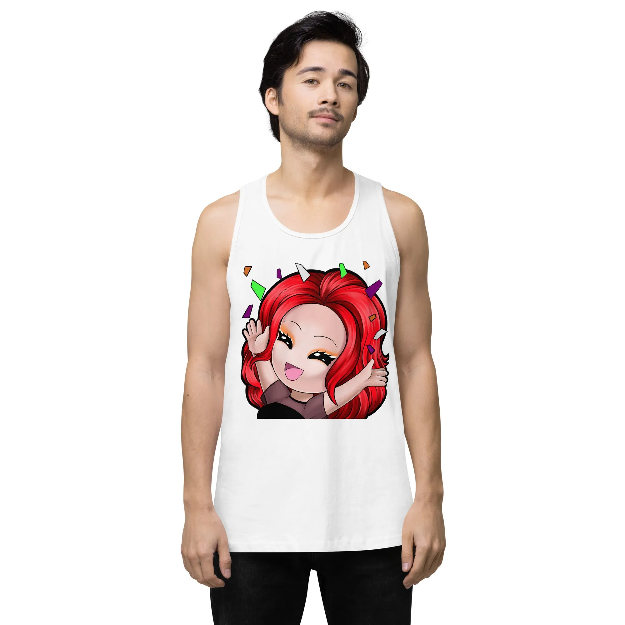 Mizz Ladasha CheerFull Men’s premium tank top