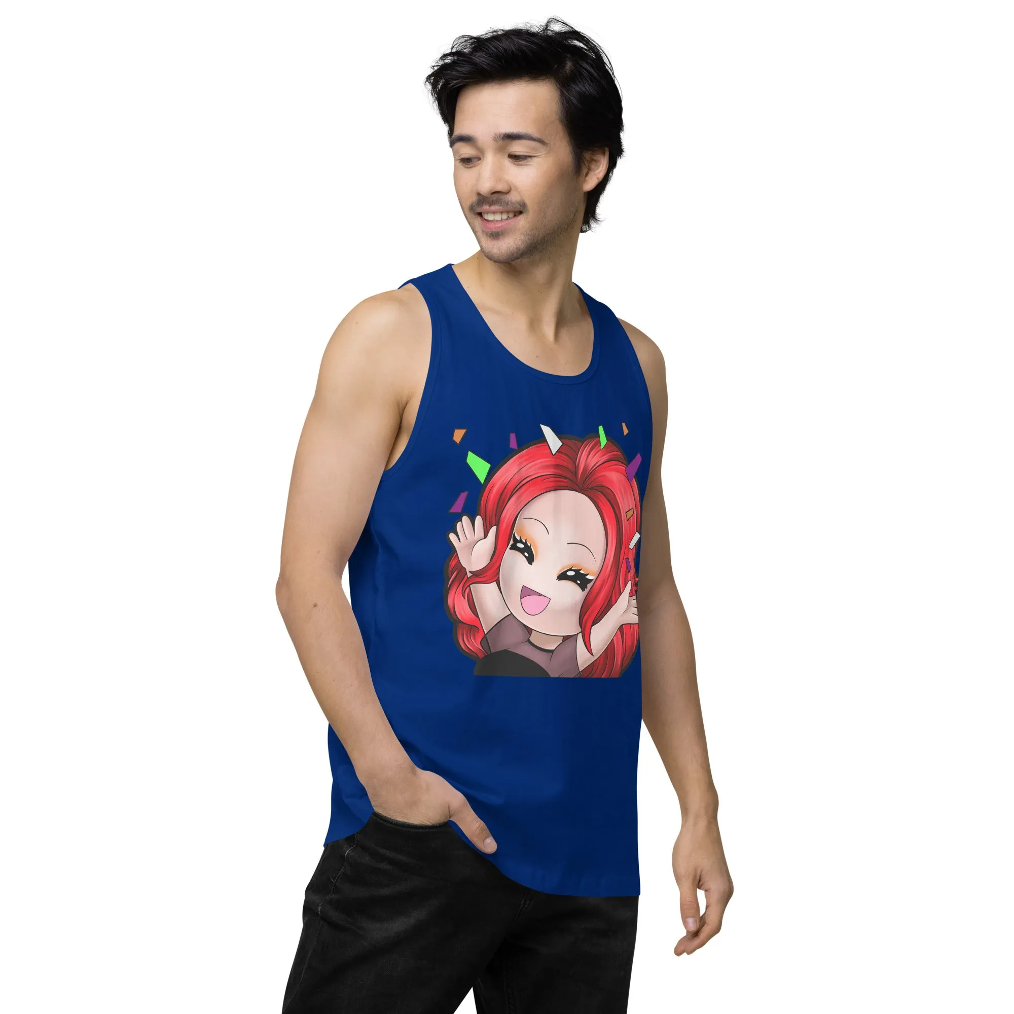 Mizz Ladasha CheerFull Men’s premium tank top