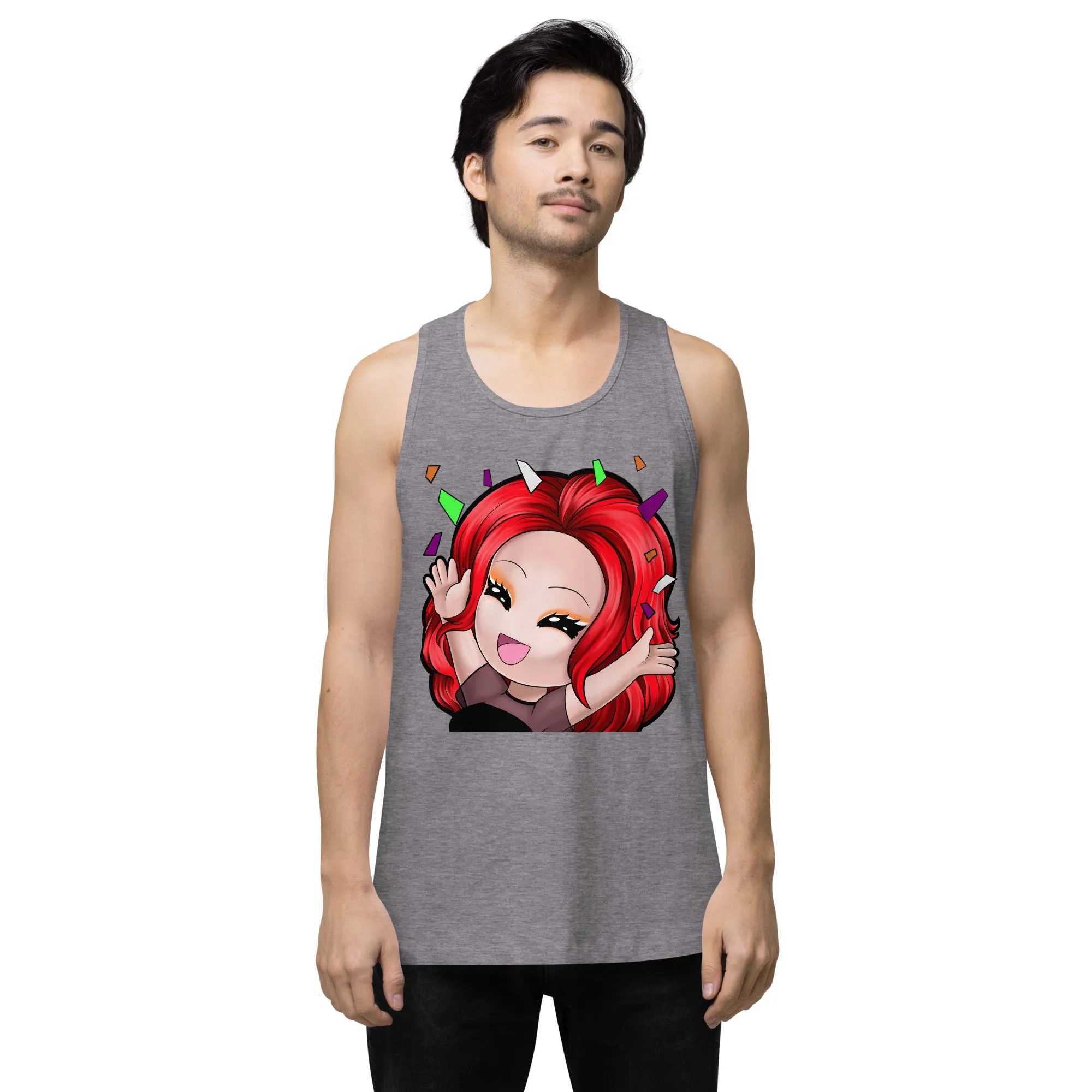 Mizz Ladasha CheerFull Men’s premium tank top