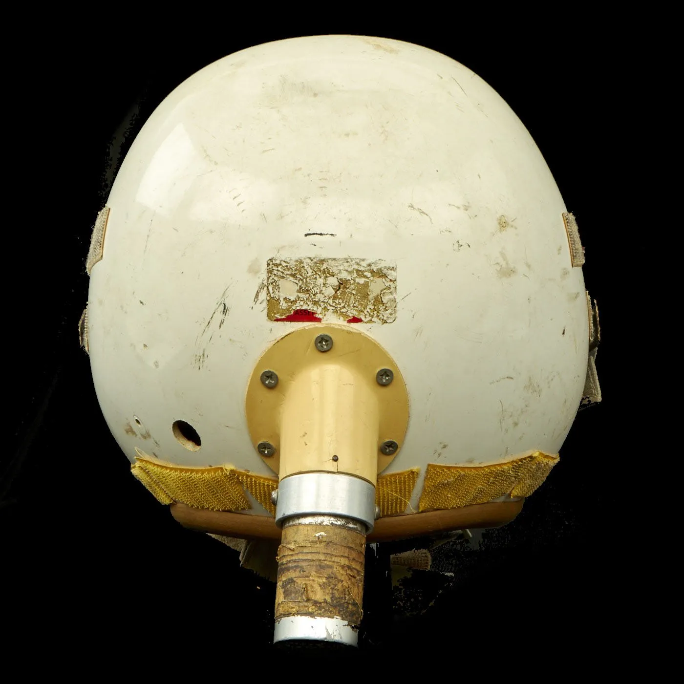 Original U.S. Air Force 1960s Rocket Fuel Handler Helmet