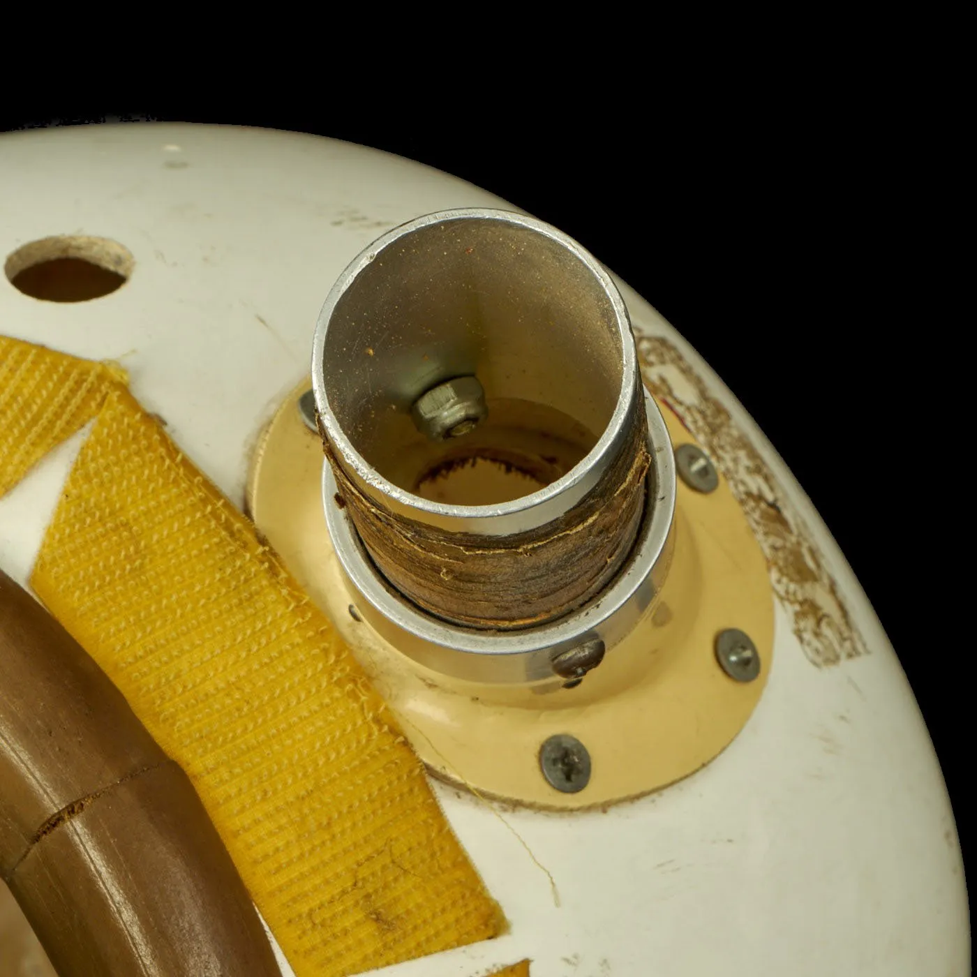 Original U.S. Air Force 1960s Rocket Fuel Handler Helmet