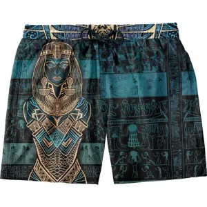 Queen Aset Swim Trunks