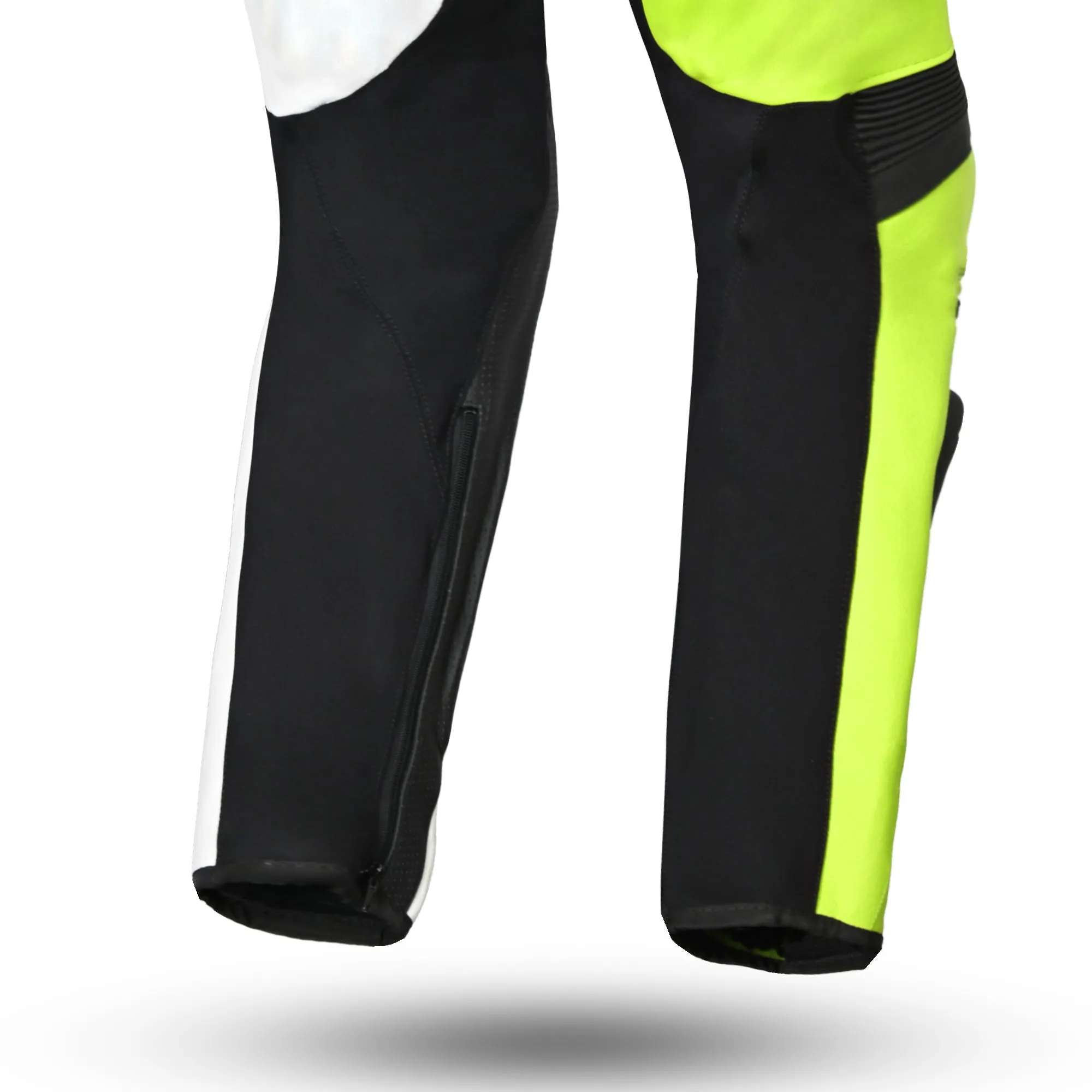 R Tech Hawk 1PC Motorcycle Racing Suit Black White Yellow