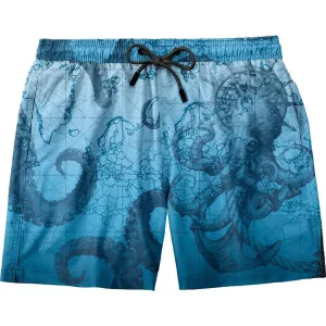 Sea Beast Swim Trunks