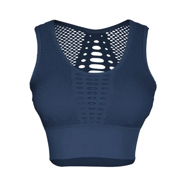 Seamless Push Up Fitness Bra/ Sports Bra