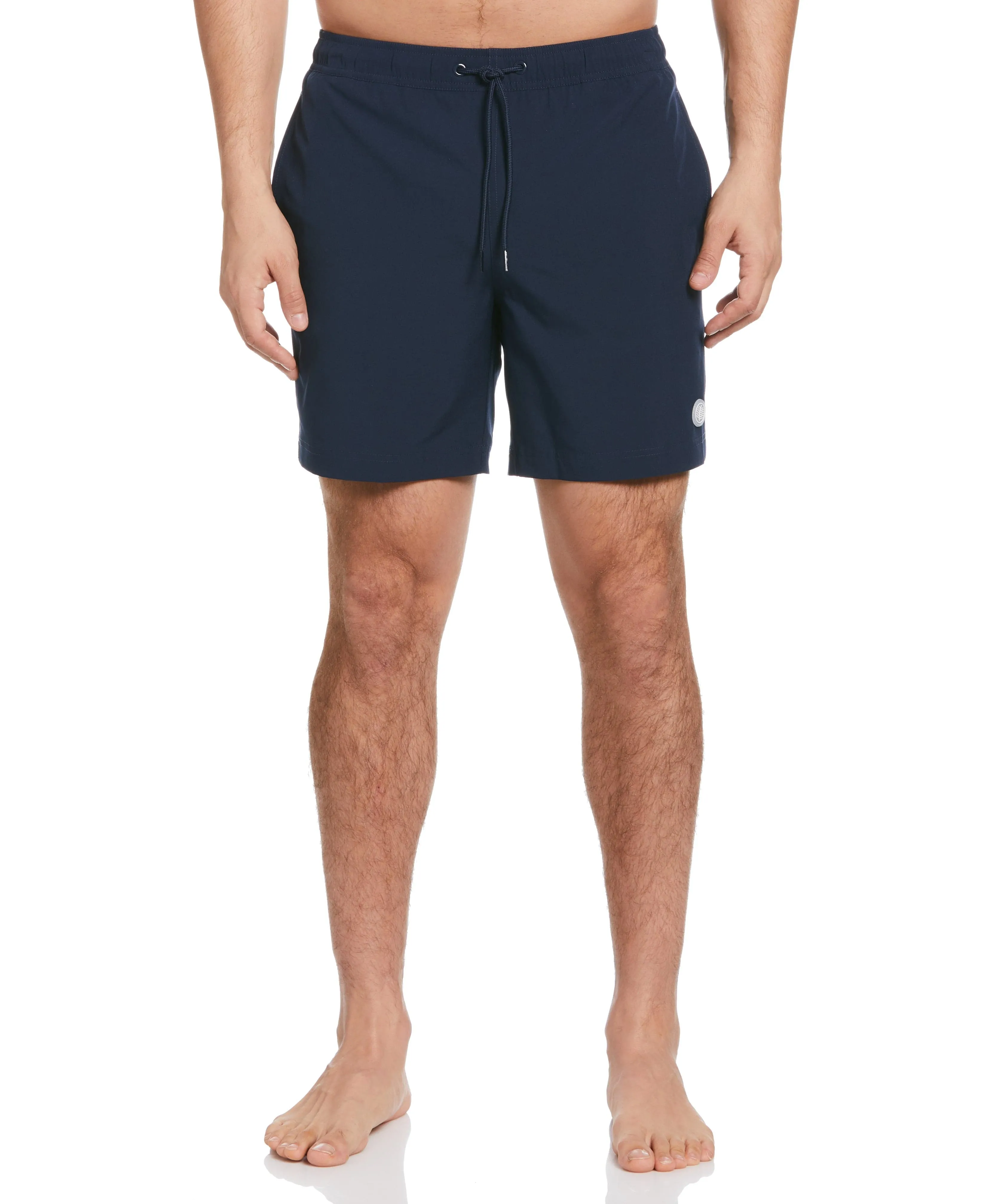 Solid 7" Swim Trunks