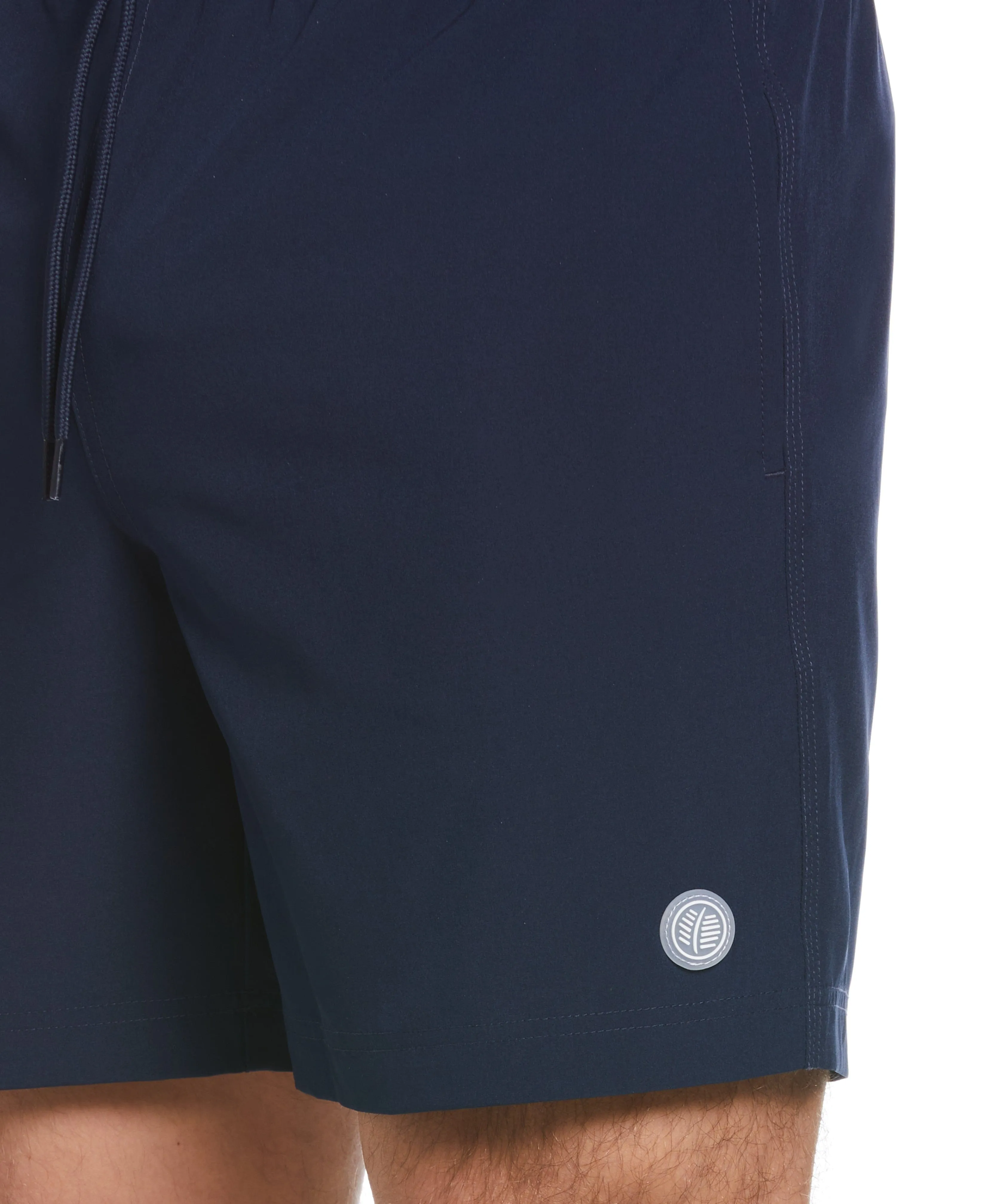 Solid 7" Swim Trunks