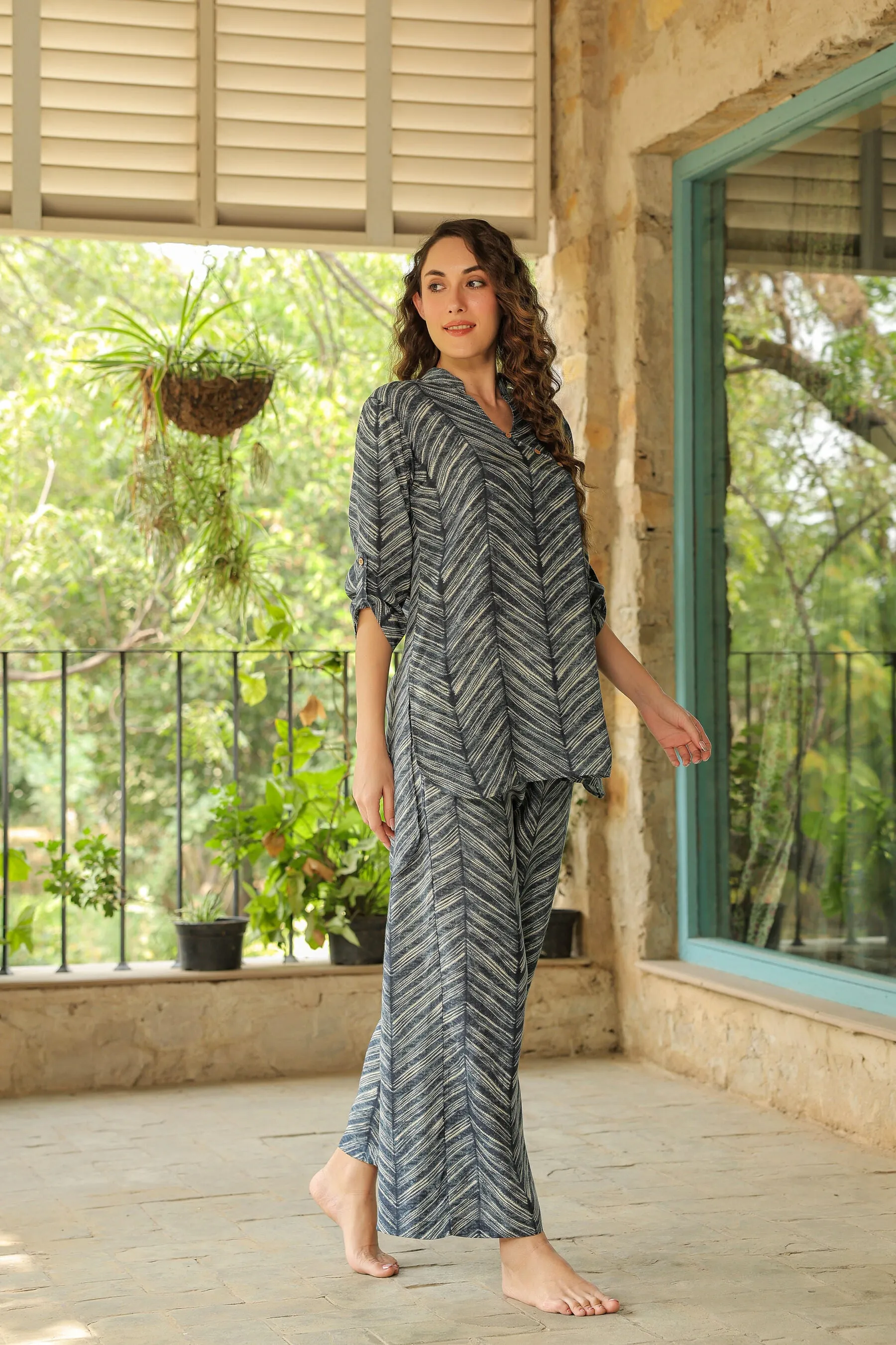 Spruce Up Silk Co-ord Set