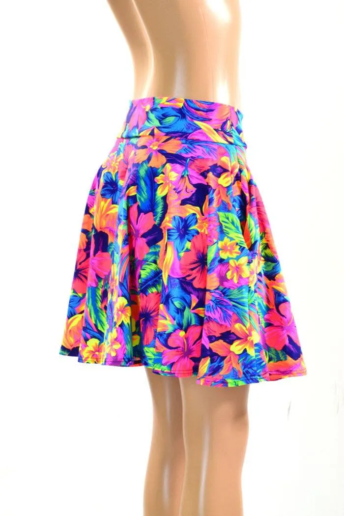 Tahitian Floral Pocket Skater