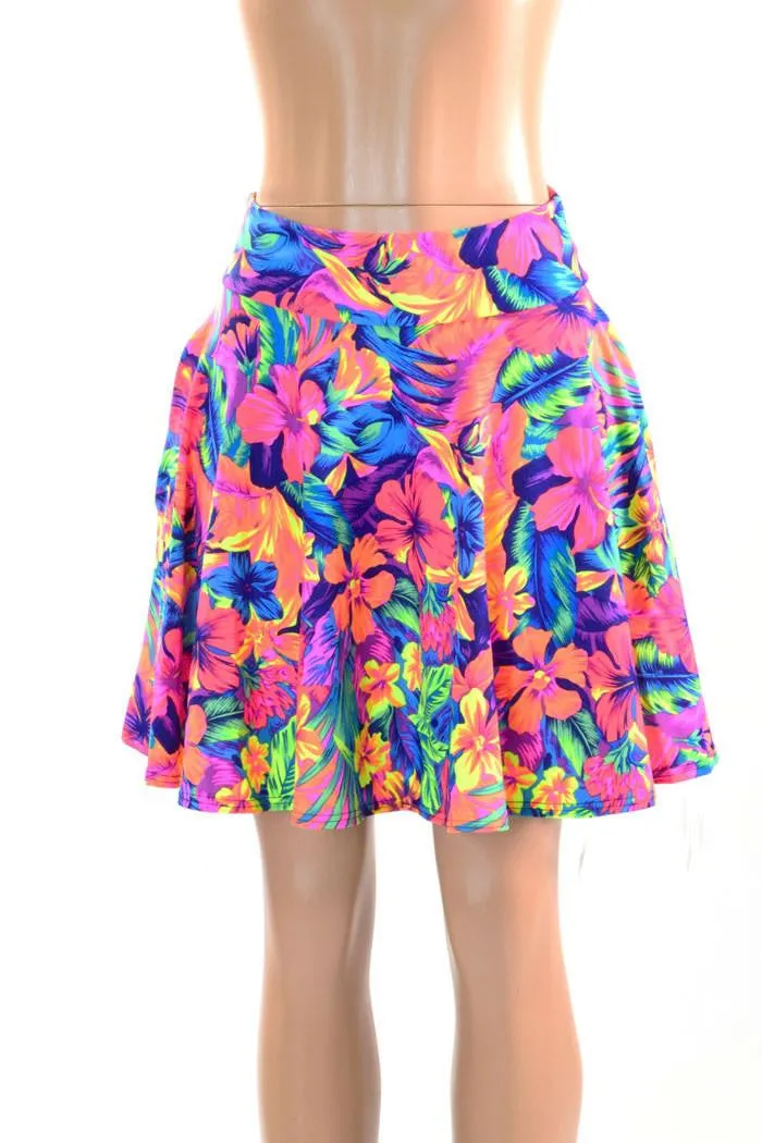 Tahitian Floral Pocket Skater