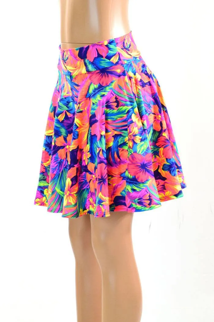 Tahitian Floral Pocket Skater