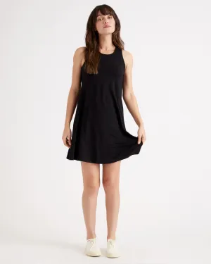 Tencel Jersey Mini Swing Dress