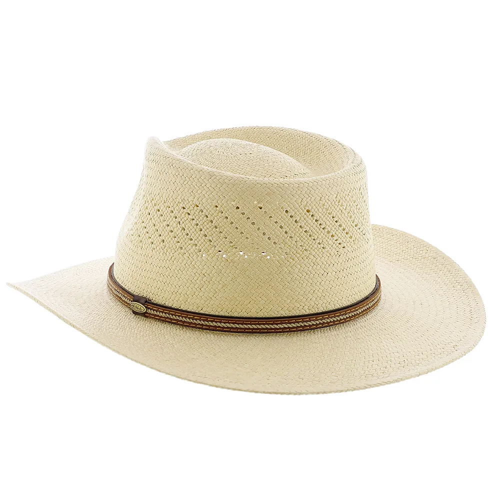 The Seton - Scala P221 Natural Panama Outback Hat