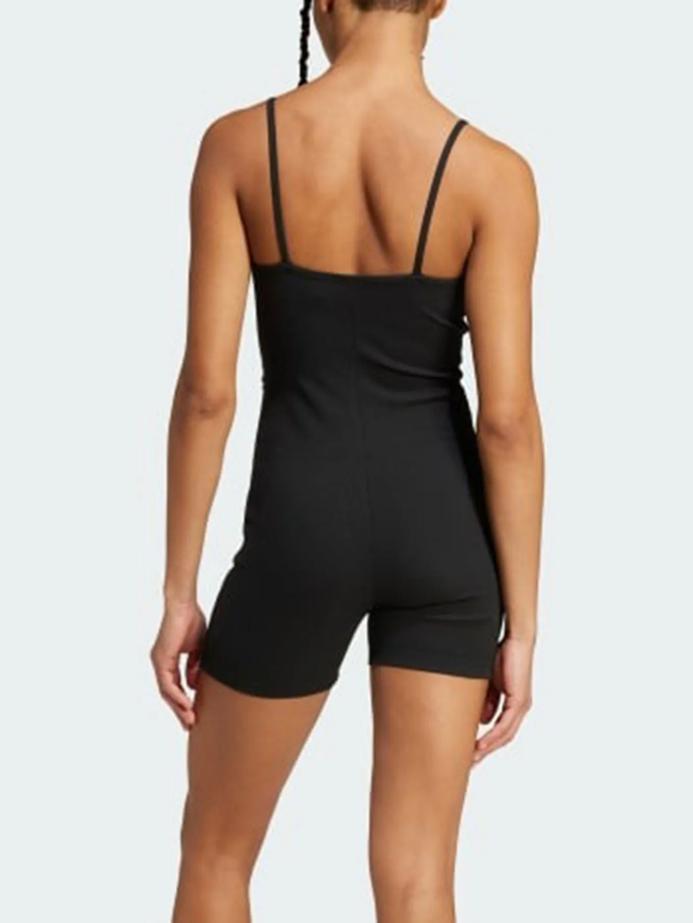 Trefoil Essential Onesie Black Bodysuit