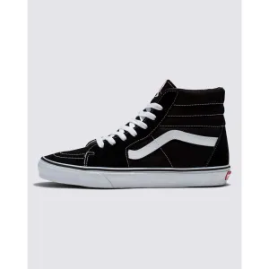 Vans Sk8-Hi Shoe in Black Black White