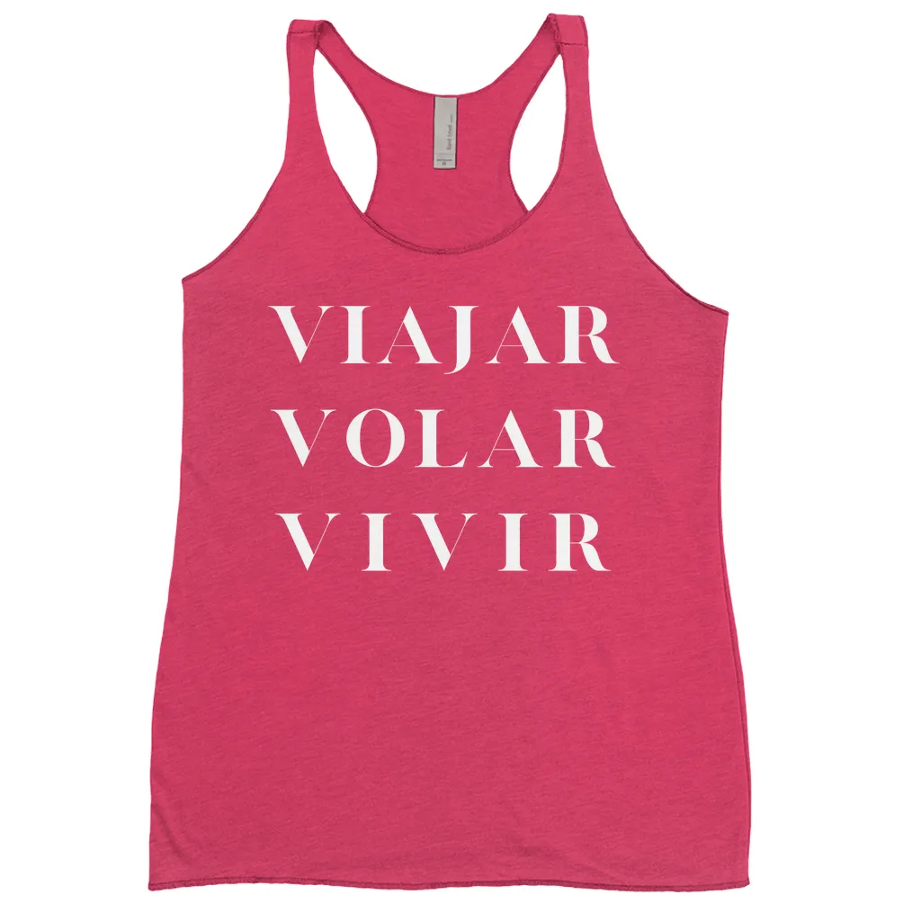 Viajar Volar Vivir Women's Tank Summer 2021
