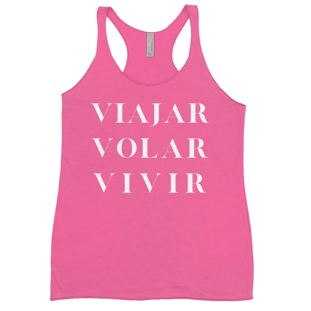 Viajar Volar Vivir Women's Tank Summer 2021