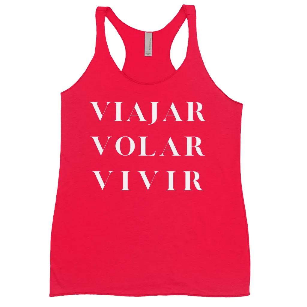 Viajar Volar Vivir Women's Tank Summer 2021