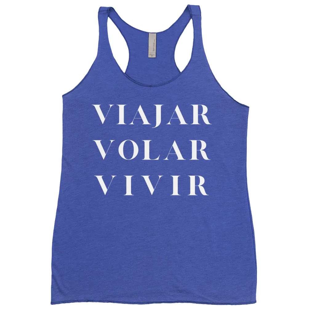 Viajar Volar Vivir Women's Tank Summer 2021