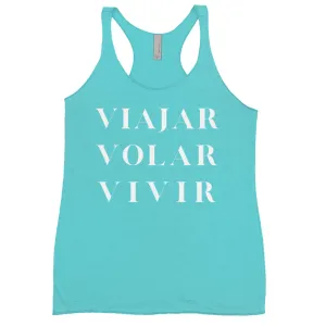 Viajar Volar Vivir Women's Tank Summer 2021
