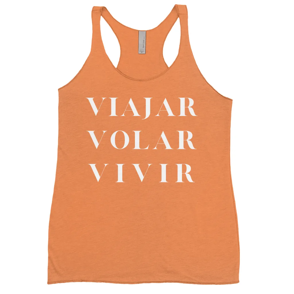 Viajar Volar Vivir Women's Tank Summer 2021