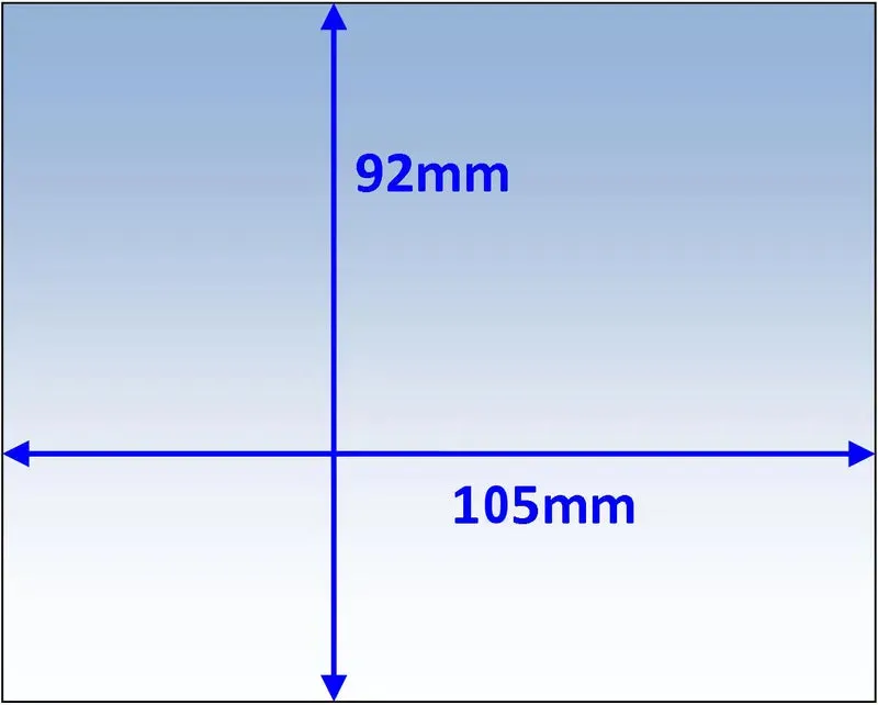 WELDCLASS LENS-INNER 105X92MM PROMAX 500 - WC-05322
