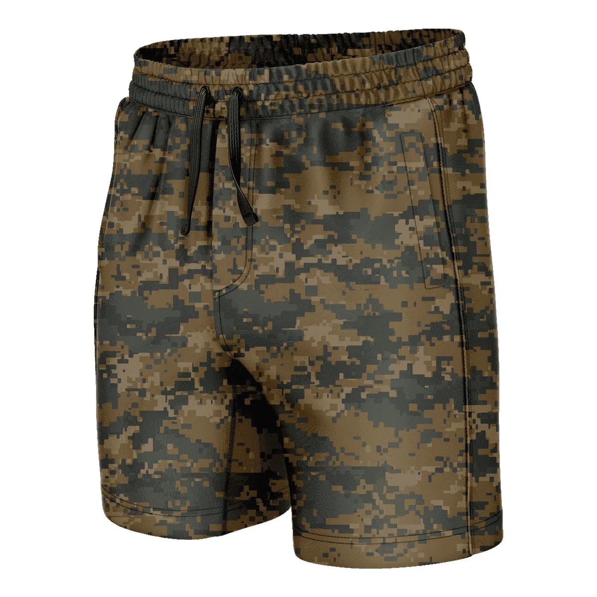 Woodland Digital Camo Swim Trunks