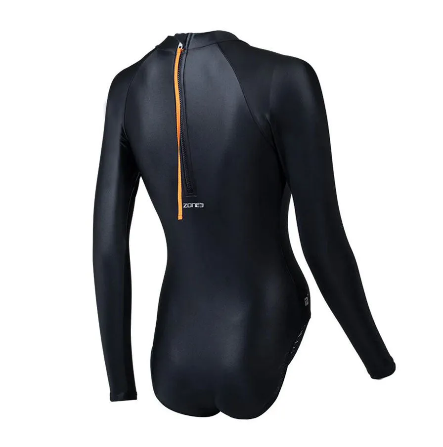 Zone 3 Womens OWS Ti  Long Sleeve Thermal High Neck Costume Black