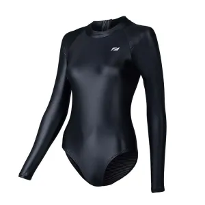 Zone 3 Womens OWS Ti  Long Sleeve Thermal High Neck Costume Black